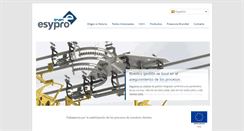 Desktop Screenshot of esypro.com